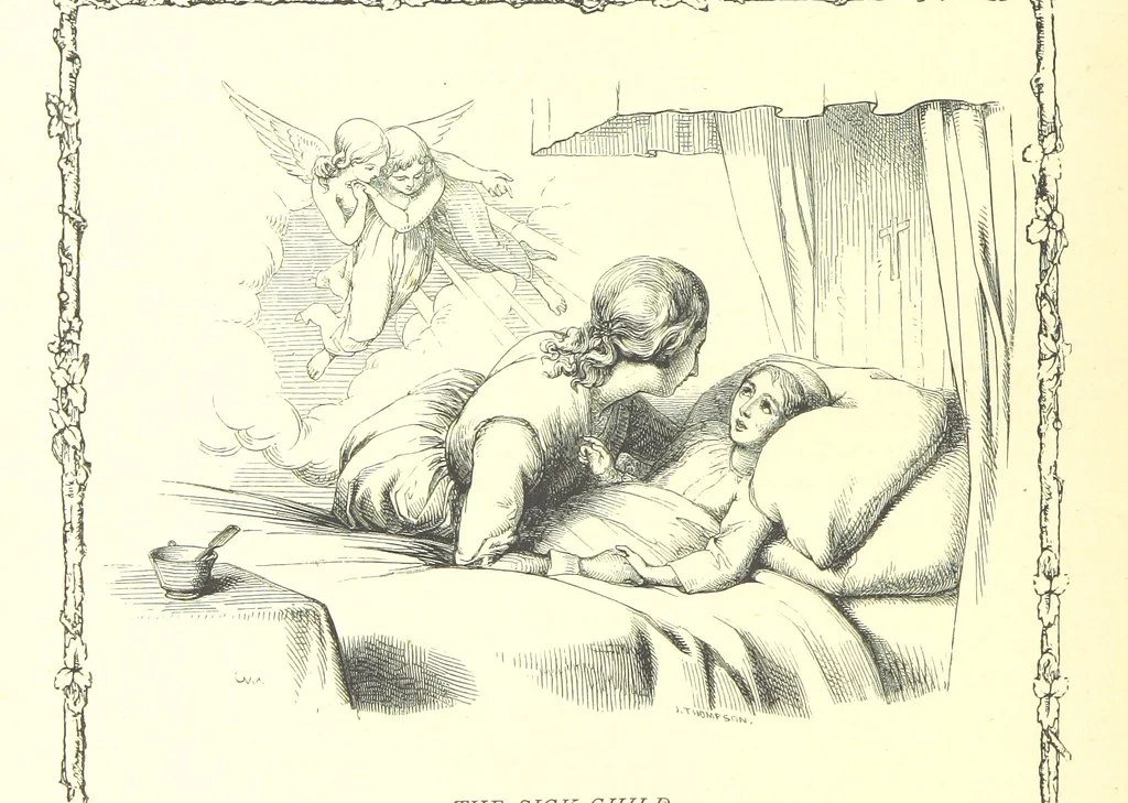 An illustration from Poems and Pictures ... A new edition, 1865, leaf 122