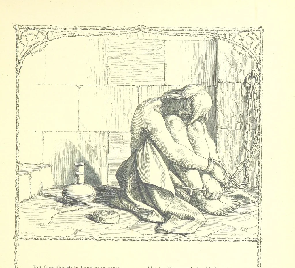 An illustration from Poems and Pictures ... A new edition, 1865, leaf 125
