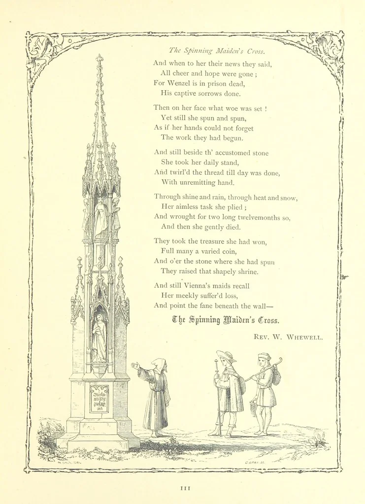 An illustration from Poems and Pictures ... A new edition, 1865, leaf 127