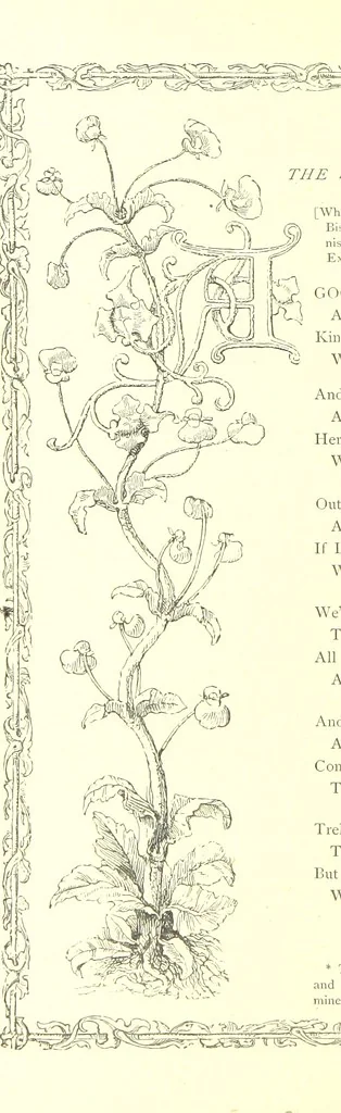 An illustration from Poems and Pictures ... A new edition, 1865, leaf 128