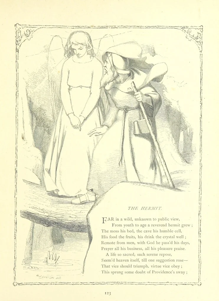 An illustration from Poems and Pictures ... A new edition, 1865, leaf 139