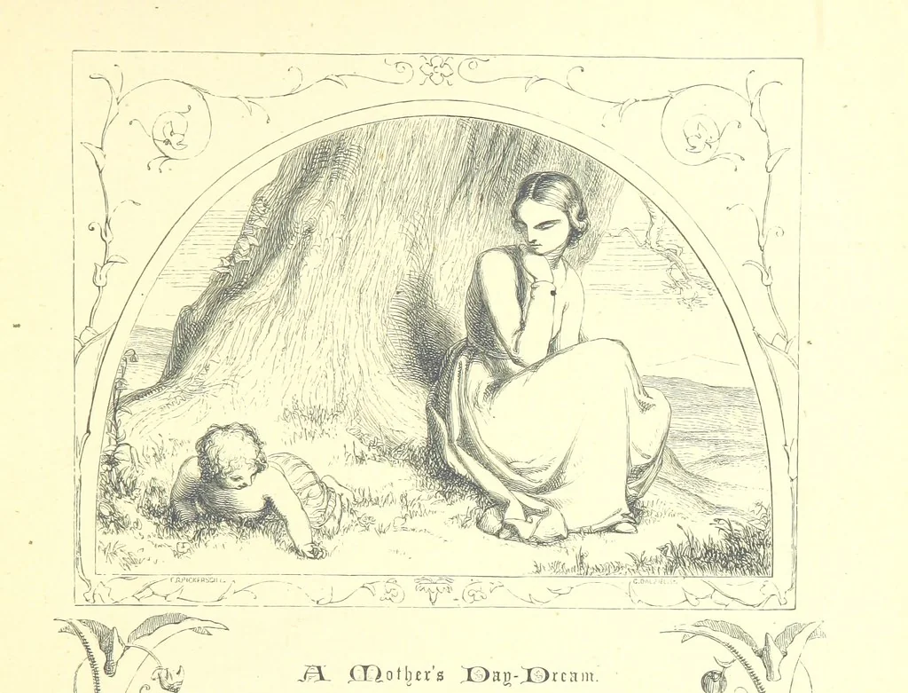 An illustration from Poems and Pictures ... A new edition, 1865, leaf 177