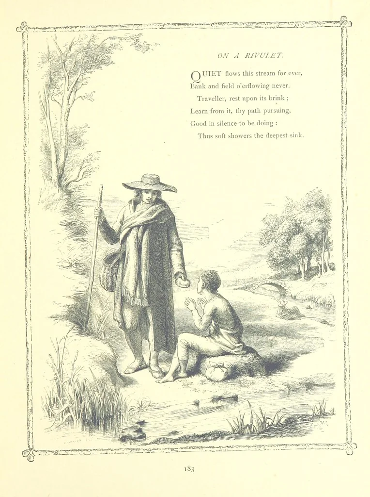 An illustration from Poems and Pictures ... A new edition, 1865, leaf 199