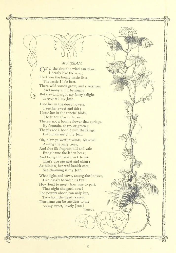 An illustration from Poems and Pictures ... A new edition, 1865, leaf 21