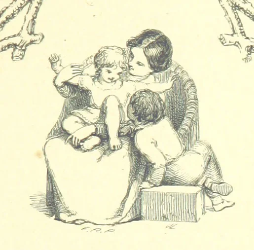 An illustration from Poems and Pictures ... A new edition, 1865, leaf 217