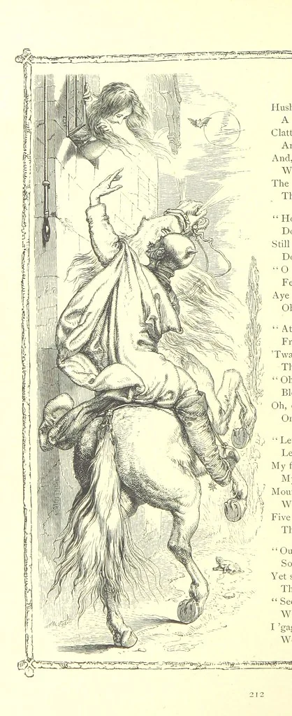 An illustration from Poems and Pictures ... A new edition, 1865, leaf 228