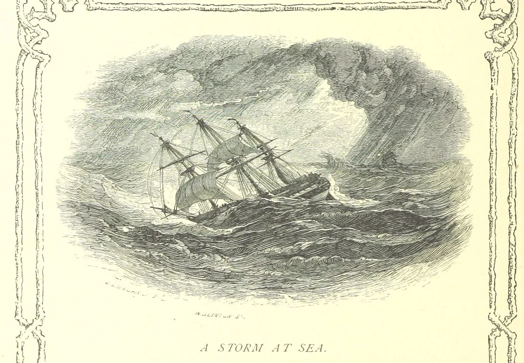 An illustration from Poems and Pictures ... A new edition, 1865, leaf 236