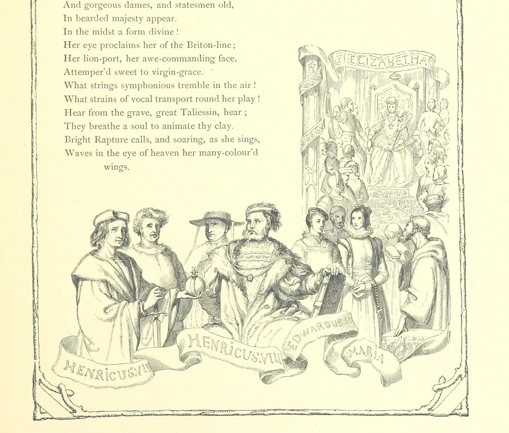 An illustration from Poems and Pictures ... A new edition, 1865, leaf 247