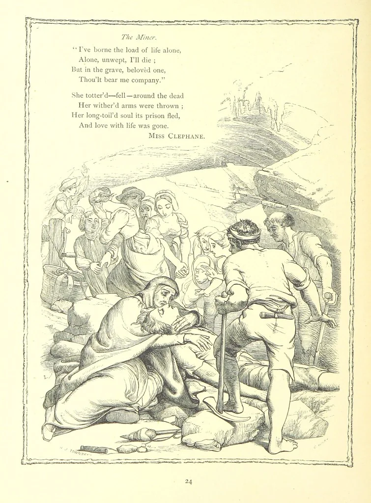 An illustration from Poems and Pictures ... A new edition, 1865, leaf 40