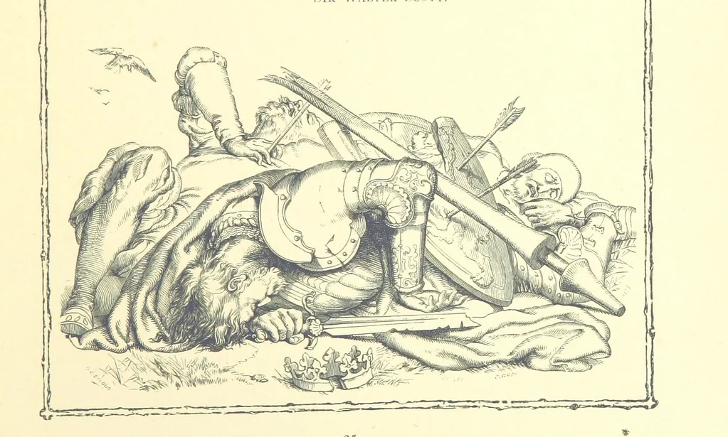 An illustration from Poems and Pictures ... A new edition, 1865, leaf 51