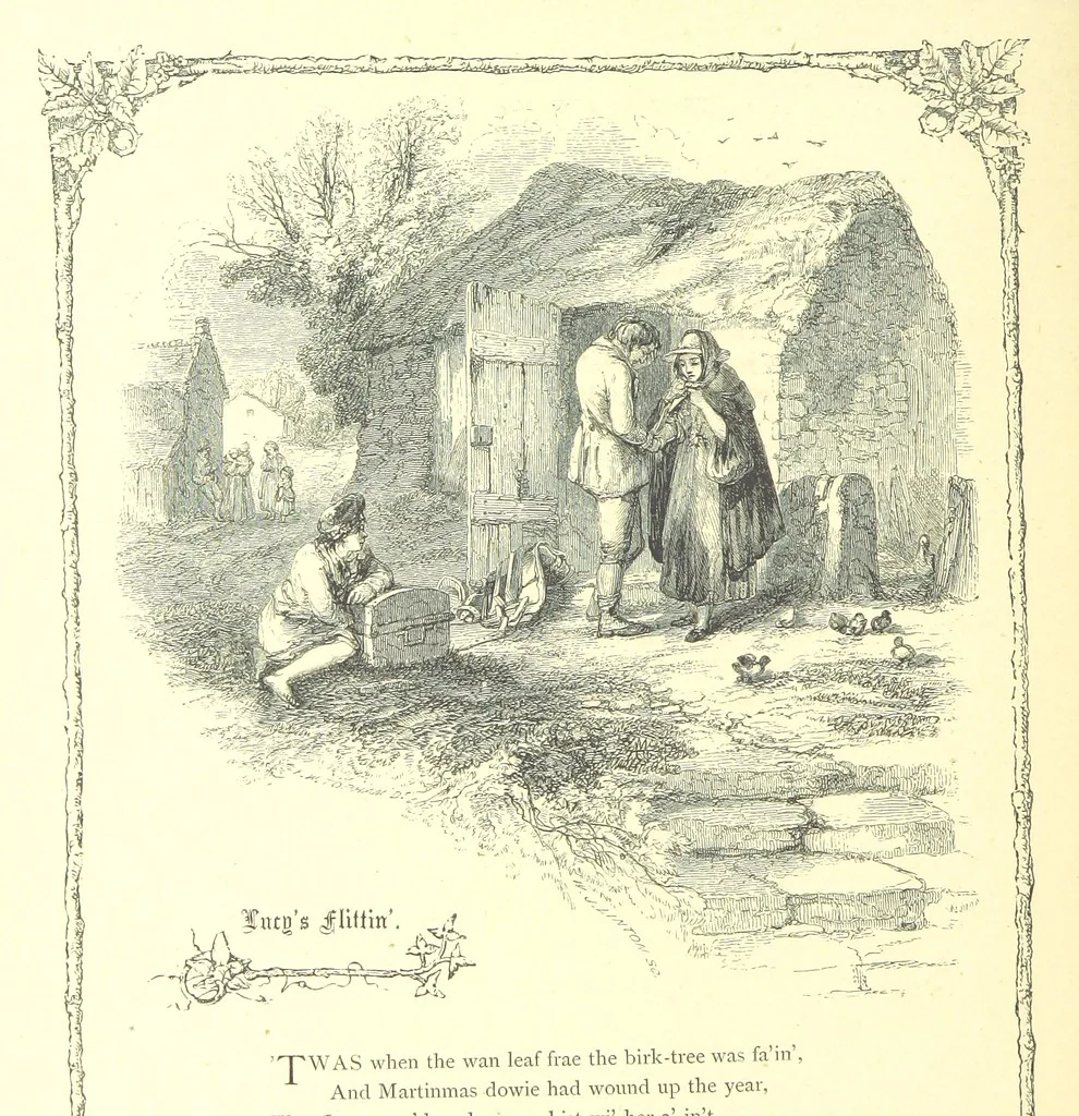 An illustration from Poems and Pictures ... A new edition, 1865, leaf 52