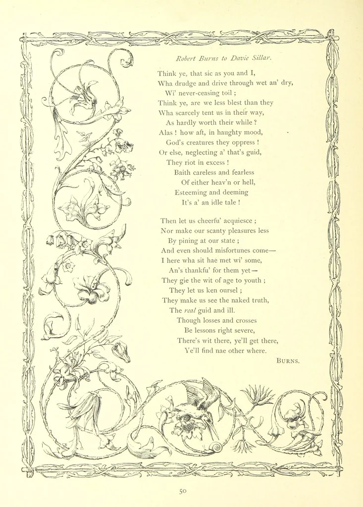 An illustration from Poems and Pictures ... A new edition, 1865, leaf 66