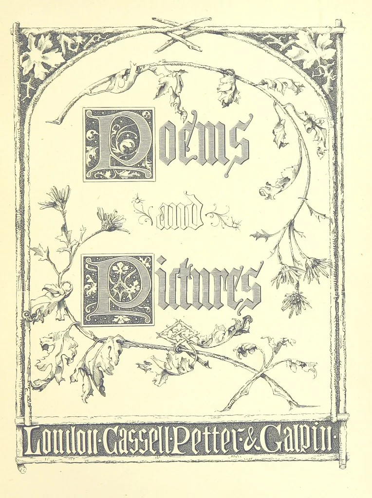An illustration from Poems and Pictures ... A new edition, 1865, leaf 7
