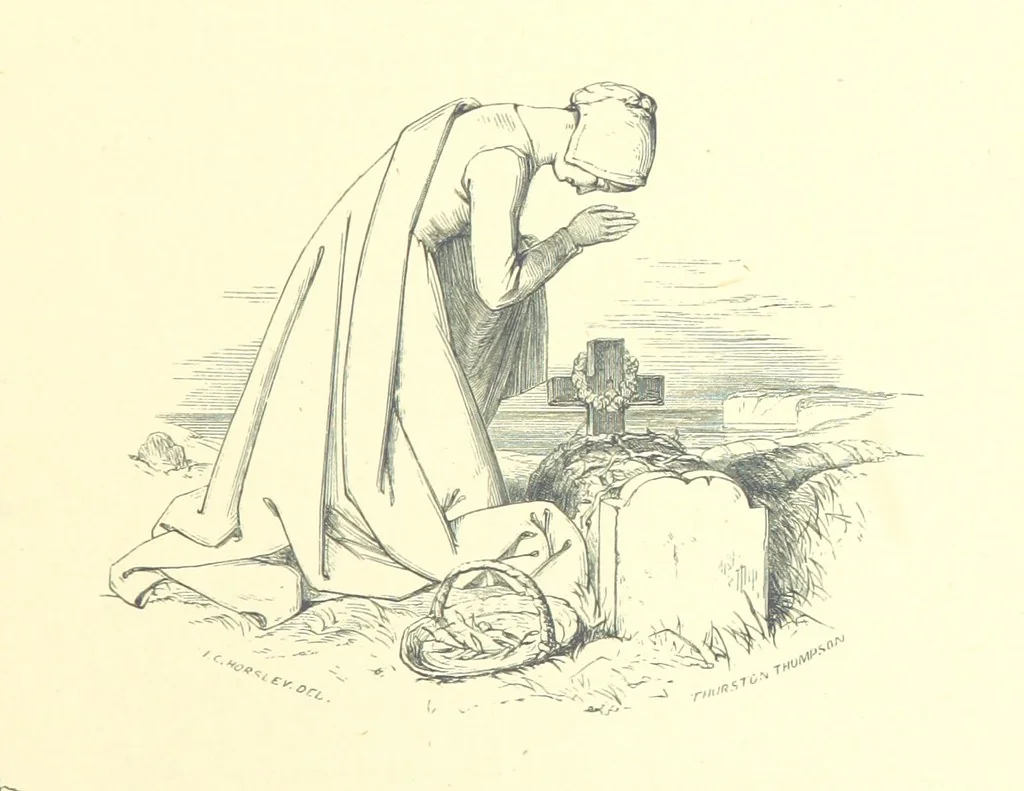 An illustration from Poems and Pictures ... A new edition, 1865, leaf 79