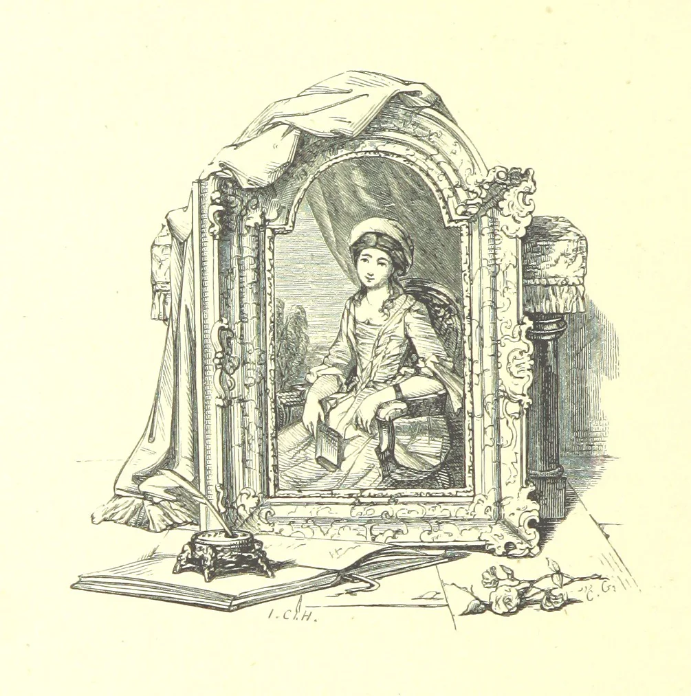 An illustration from Poems and Pictures ... A new edition, 1865, leaf 86