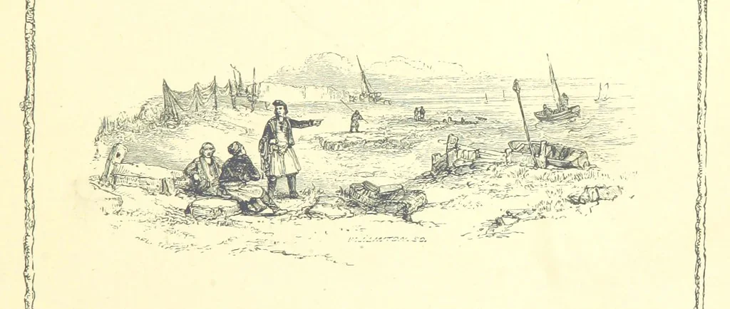 An illustration from Poems and Pictures ... A new edition, 1865, leaf 9