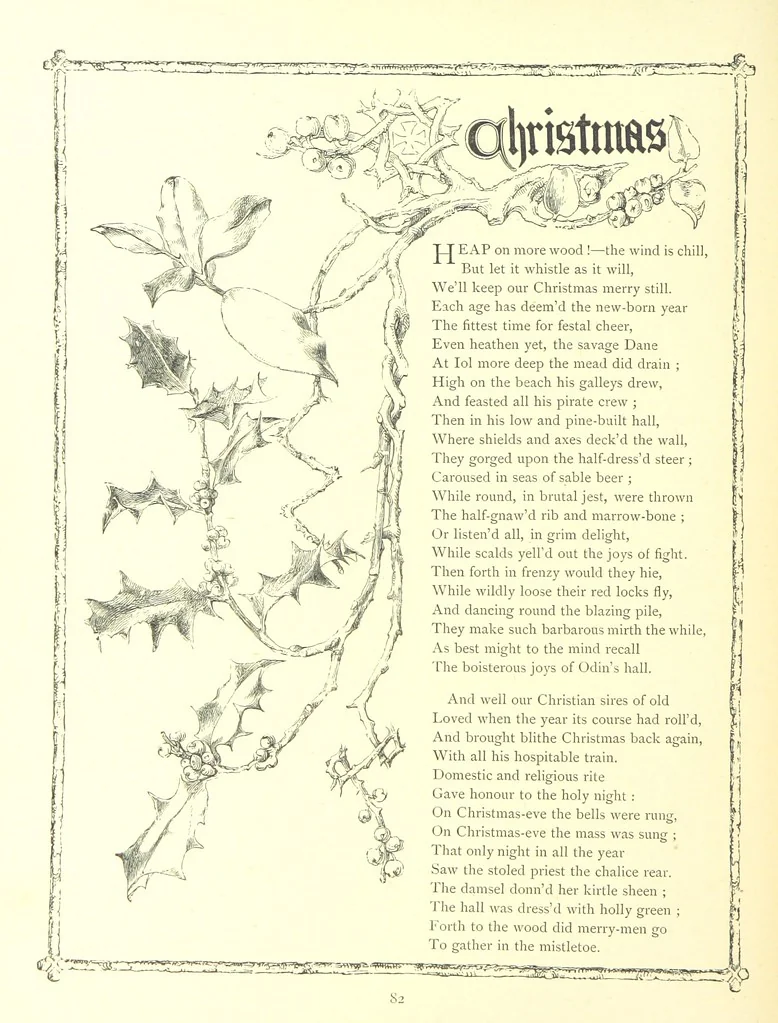 An illustration from Poems and Pictures ... A new edition, 1865, leaf 98