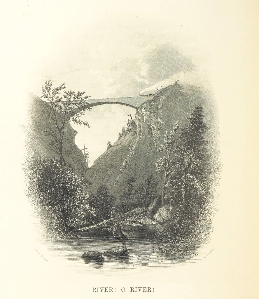 An illustration from The Poet and the Painter; or Gems of Art and Song, 1869, leaf 268