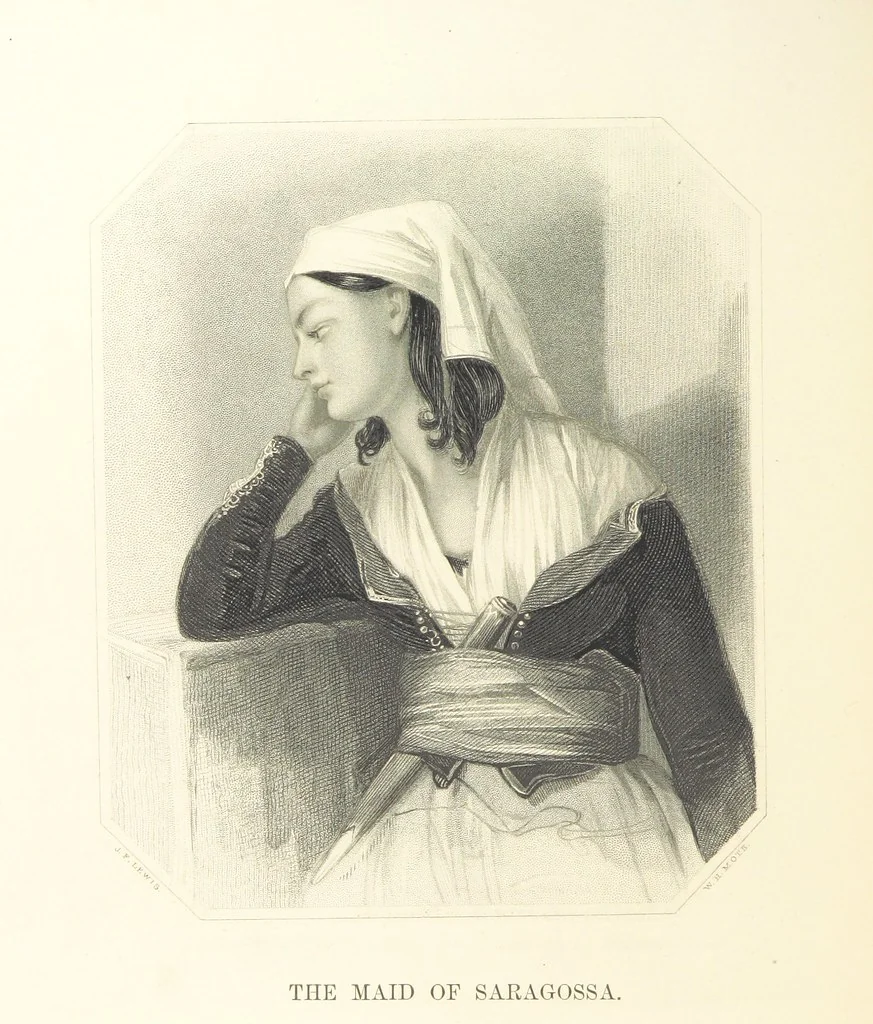 An illustration from The Poet and the Painter; or Gems of Art and Song, 1869, leaf 314