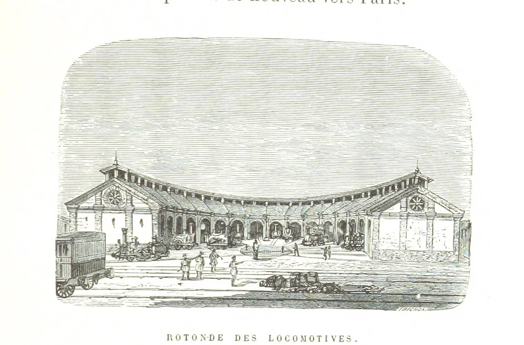 An illustration from Six semaines de vacances. [With illustrations, 1880, leaf 41