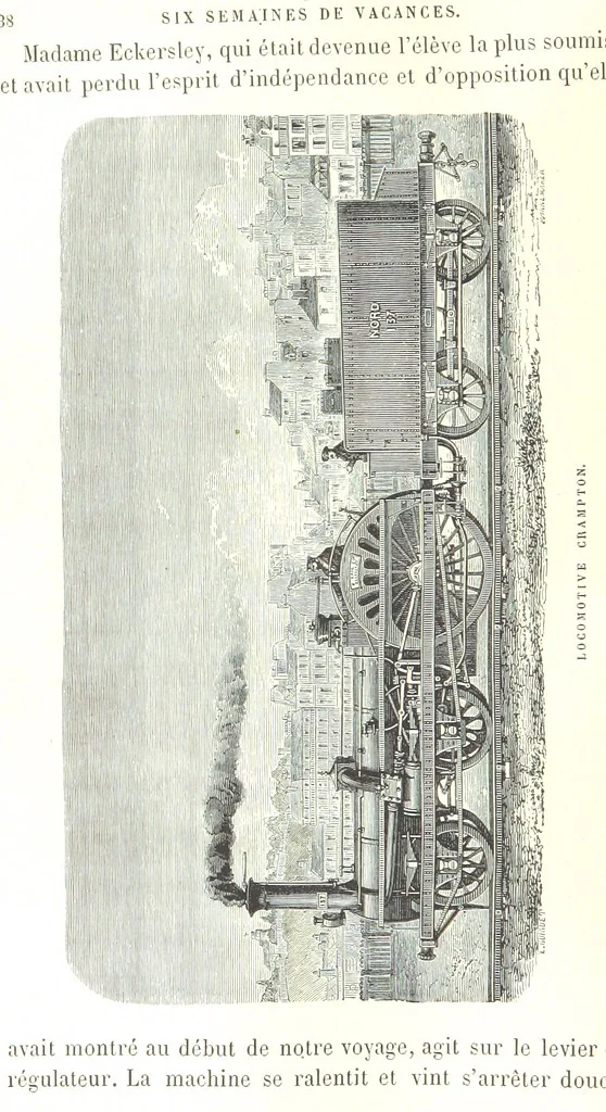 An illustration from Six semaines de vacances. [With illustrations, 1880, leaf 42