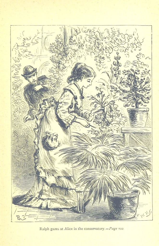 An illustration from Grey Towers; or, Aunt Hetty's Will ... With illustrations by F. Gilbert, 1877, leaf 115