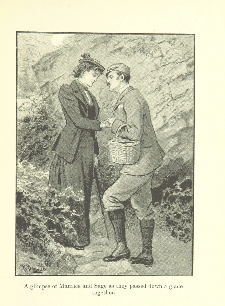 An illustration from Pomona. By the author of “Laddie.” [i.e. Evelyn Whitaker.], etc, 1894, leaf 115