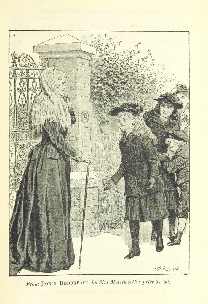 An illustration from Pomona. By the author of “Laddie.” [i.e. Evelyn Whitaker.], etc, 1894, leaf 427