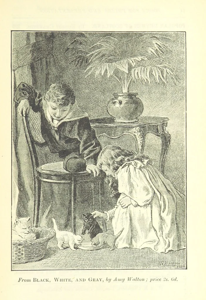 An illustration from Pomona. By the author of “Laddie.” [i.e. Evelyn Whitaker.], etc, 1894, leaf 435