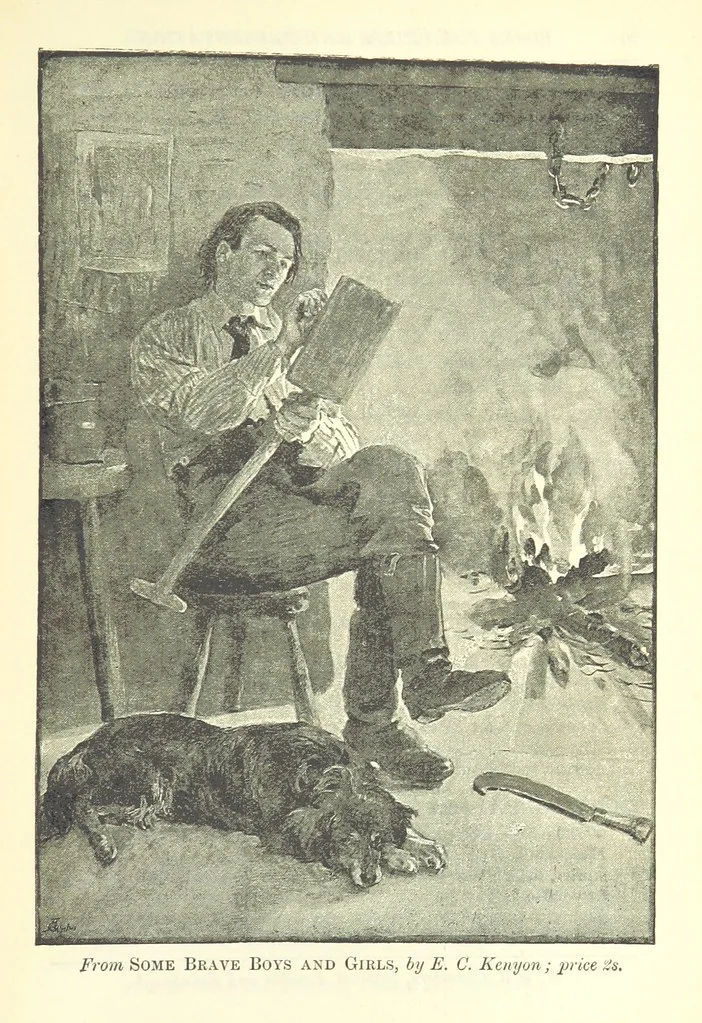 An illustration from Pomona. By the author of “Laddie.” [i.e. Evelyn Whitaker.], etc, 1894, leaf 441