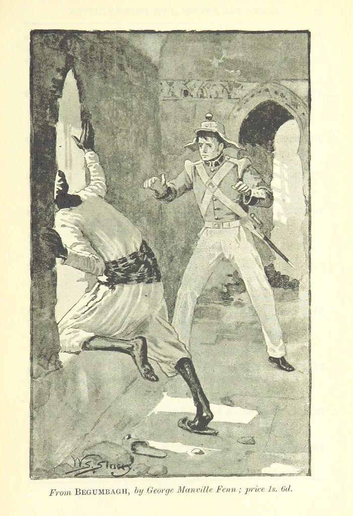 An illustration from Pomona. By the author of “Laddie.” [i.e. Evelyn Whitaker.], etc, 1894, leaf 447
