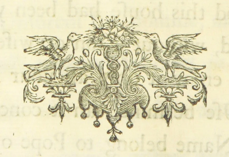 An illustration from The Works of Mr. Alexander Pope. 2 vol. (Vol. 2: Essay on Man.-Epistles to several persons.-Satires of Horace.-Satires of Dr John Donne.-Epitaphs.-The Dunciad.), 1717, leaf 222