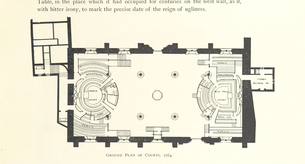 An illustration from The Great Hall, Winchester Castle, 1899, leaf 113