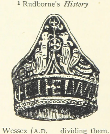 An illustration from The Great Hall, Winchester Castle, 1899, leaf 150