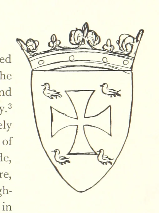 An illustration from The Great Hall, Winchester Castle, 1899, leaf 153