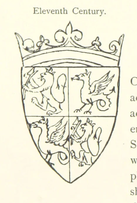 An illustration from The Great Hall, Winchester Castle, 1899, leaf 154