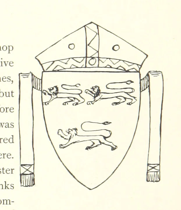 An illustration from The Great Hall, Winchester Castle, 1899, leaf 161