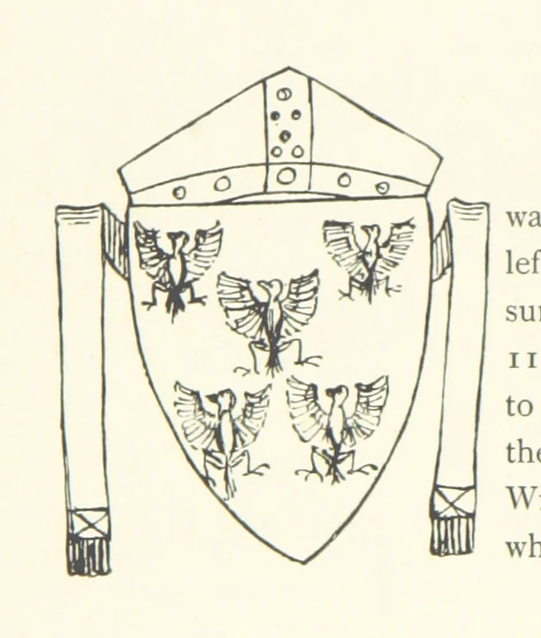 An illustration from The Great Hall, Winchester Castle, 1899, leaf 162