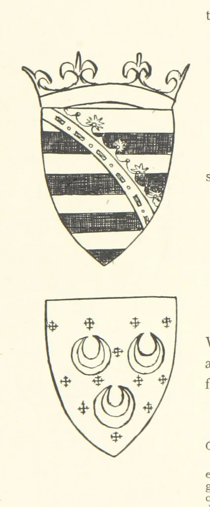 An illustration from The Great Hall, Winchester Castle, 1899, leaf 166
