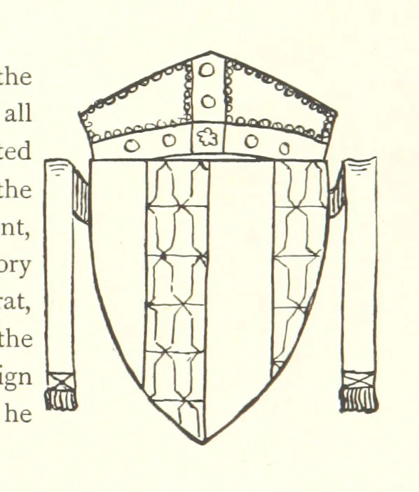 An illustration from The Great Hall, Winchester Castle, 1899, leaf 167
