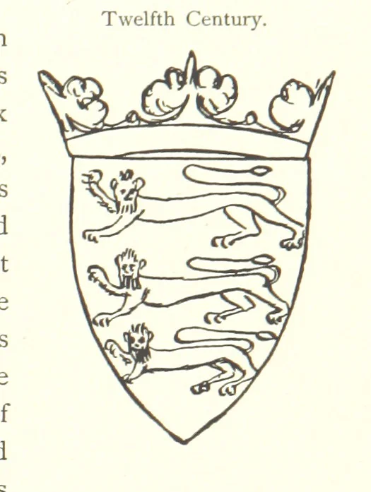 An illustration from The Great Hall, Winchester Castle, 1899, leaf 167