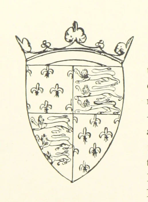 An illustration from The Great Hall, Winchester Castle, 1899, leaf 176