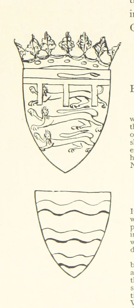 An illustration from The Great Hall, Winchester Castle, 1899, leaf 176