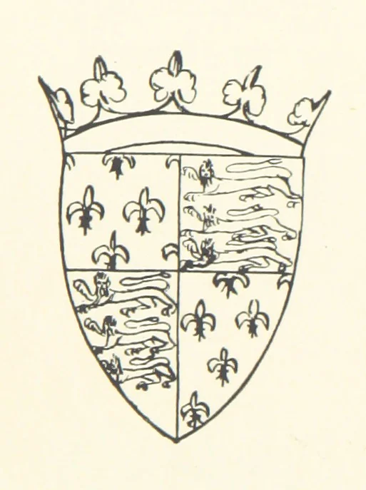 An illustration from The Great Hall, Winchester Castle, 1899, leaf 178