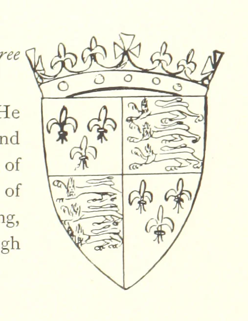 An illustration from The Great Hall, Winchester Castle, 1899, leaf 179