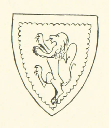 An illustration from The Great Hall, Winchester Castle, 1899, leaf 180
