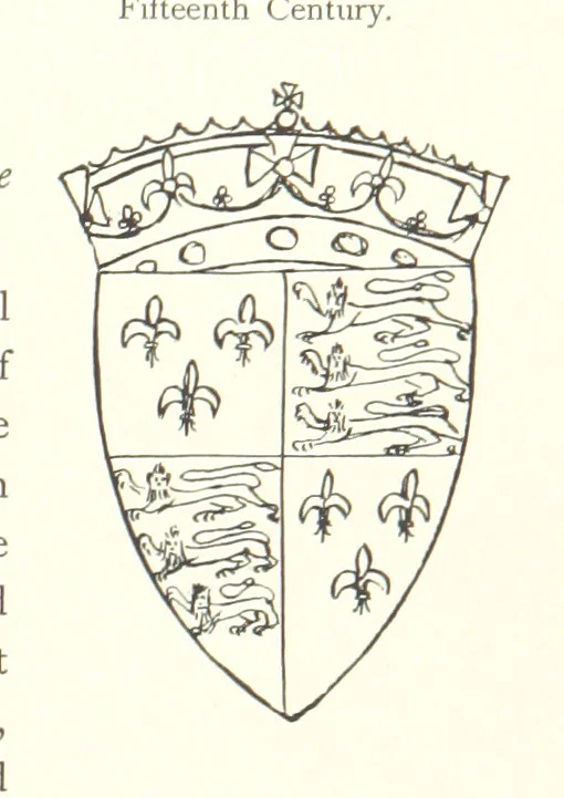 An illustration from The Great Hall, Winchester Castle, 1899, leaf 181