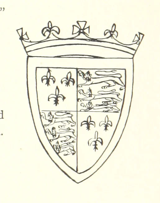 An illustration from The Great Hall, Winchester Castle, 1899, leaf 181