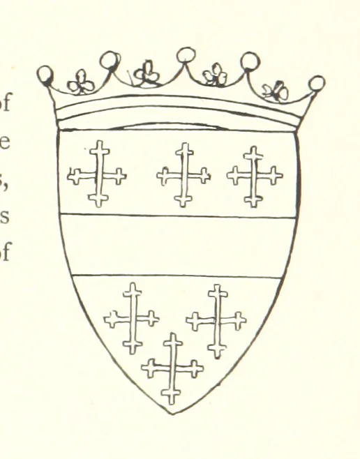 An illustration from The Great Hall, Winchester Castle, 1899, leaf 181