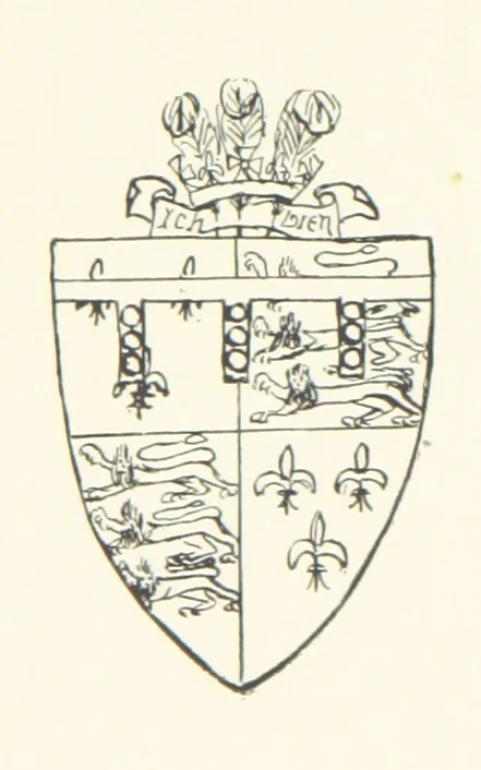 An illustration from The Great Hall, Winchester Castle, 1899, leaf 184